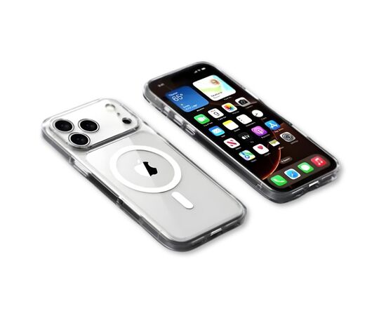 Чохол до мобільного телефона BeCover FIBRA Crystal MagSafe Apple iPhone 17 Pro Max (715370), зображення 6