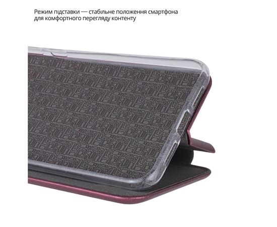 Чохол до мобільного телефона BeCover Exclusive Motorola Moto G06 / G06 Power 4G Red Wine (715488), зображення 5