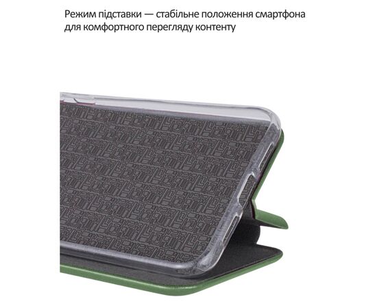 Чохол до мобільного телефона BeCover Exclusive Motorola Moto G86 Dark Green (715354), зображення 4