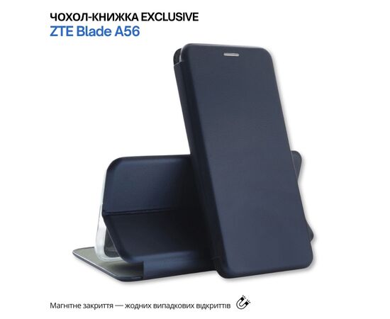Чохол до мобільного телефона BeCover Exclusive ZTE Blade A56 Deep Blue (715483), зображення 6