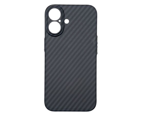 Чохол до мобільного телефона BeCover FIBRA Carbonite MagSafe Apple iPhone 17 Black (715406), зображення 2