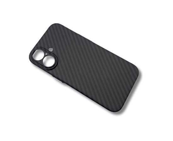 Чохол до мобільного телефона BeCover FIBRA Carbonite MagSafe Apple iPhone 17 Black (715406), зображення 5