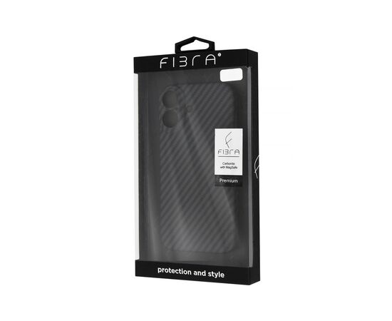 Чохол до мобільного телефона BeCover FIBRA Carbonite MagSafe Apple iPhone 17 Black (715406), зображення 6