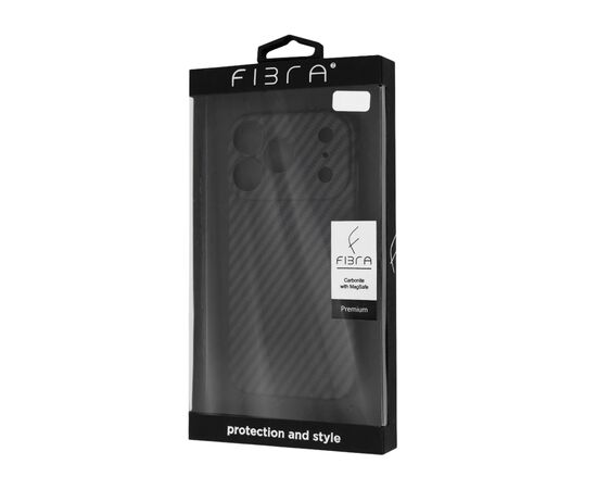 Чохол до мобільного телефона BeCover FIBRA Carbonite MagSafe Apple iPhone 17 Pro Black (715409), зображення 3