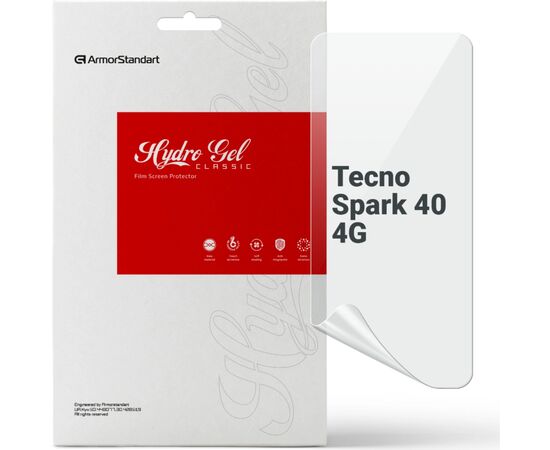 Пленка защитная Armorstandart hydrogel Tecno Spark 40 4G (ARM87305)