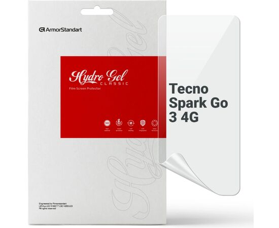 Пленка защитная Armorstandart hydrogel Tecno Spark Go 3 4G (ARM91005)