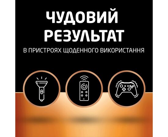 Батарейка Duracell 9V щелочная 1шт. в упаковке (5000394066267 / 81483681), изображение 4