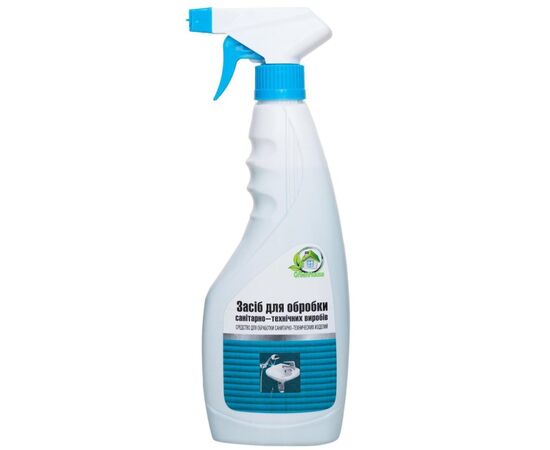 Спрей для чищення ванн San Clean Green House для сантехніки 500 г (4820003542972)