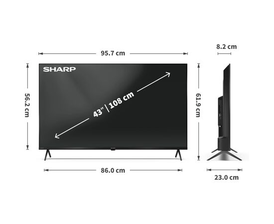 Телевизор Sharp 43HP5265E (4T-C43HP5265EB), изображение 10