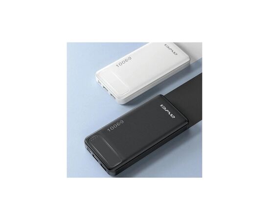 Батарея универсальная AWEI 10000mAh P5K, 10W, Black (6954284094009), изображение 3