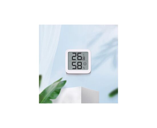 Датчик температури Xiaomi MiiiW Thermo-Hygrometer Mini White (MWTH02), зображення 2