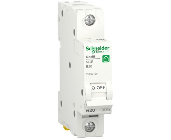 Автоматичний вимикач Schneider Electric RESI9 6kA 1P 20A (R9F02120)