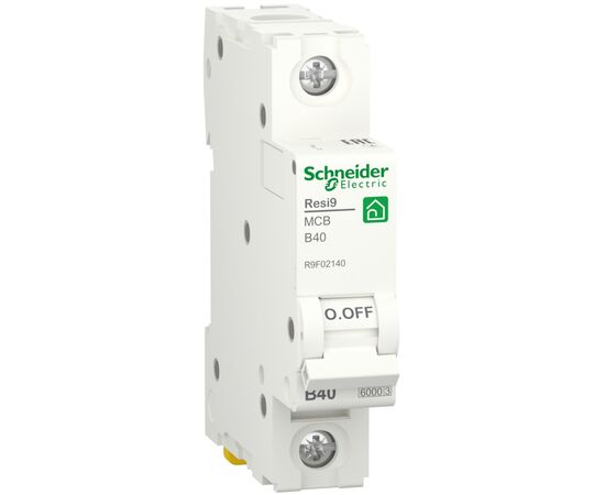 Автоматичний вимикач Schneider Electric RESI9 6kA 1P 40A (R9F02140)