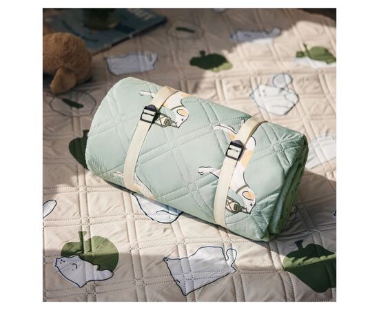 Туристичний килимок Naturehike для пікніка CNK2350WS010 145x170 см зелений з принтом (6976507661676), зображення 7