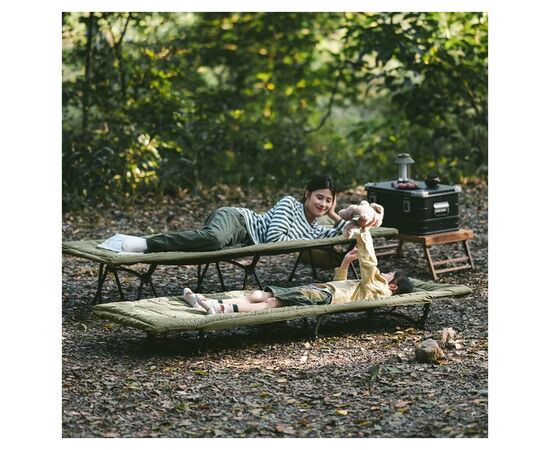 Туристический коврик Naturehike для розкладного ліжка CNK2300DZ022, 190х67 см, темно-зелений (6976507668316), изображение 7