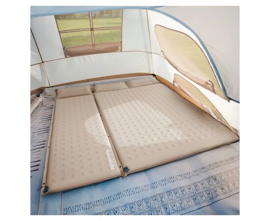 Туристичний килимок Naturehike CNK2550WS025, вологостійкий, 200х130х6 см, зелений (6977465868749), зображення 3