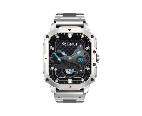 Смарт-часы Gelius Tactical Heavy (GP-SW016) Silver Titan (2099901019103), изображение 2
