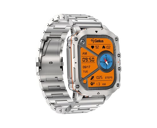 Смарт-часы Gelius Tactical Heavy (GP-SW016) Silver Titan (2099901019103), изображение 6