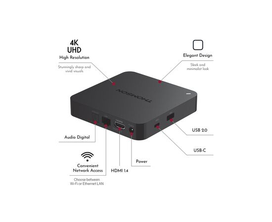 Медиаплеер THOMSON Google TV 245 (4K) (248644), изображение 2