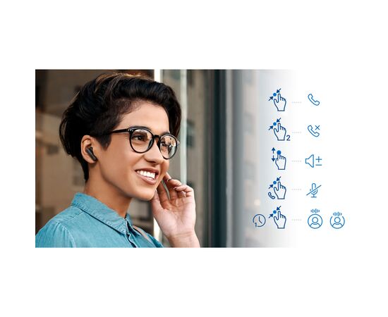Навушники Dell Pro Plus Earbuds EB525 Black (520-BBNM), зображення 8