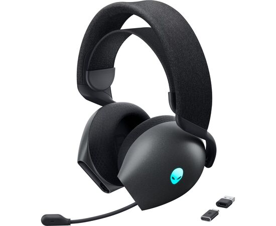 Навушники Dell Alienware Tri-Mode Wireless AW725H Black (545-BBFW)
