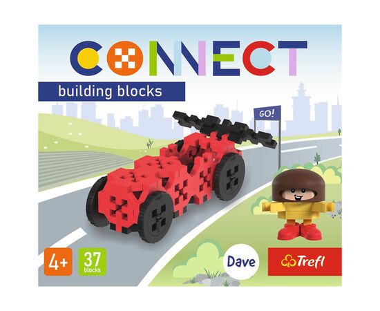Конструктор Trefl Connect Гоночная машина 37 деталей (5900511620450), изображение 5
