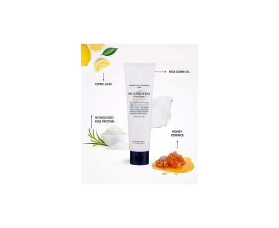 Маска для волос Lebel Rice Protein Hair Mask 140 мл (4952195624959), изображение 2