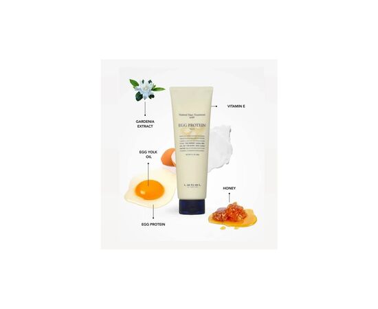 Маска для волос Lebel Egg Protein Hair Mask 140 мл (4952195621446), изображение 2
