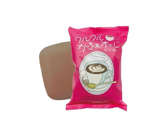 Твердое мыло Pelican С ароматом кофе с молоком 80 г (4976631481340), изображение 2