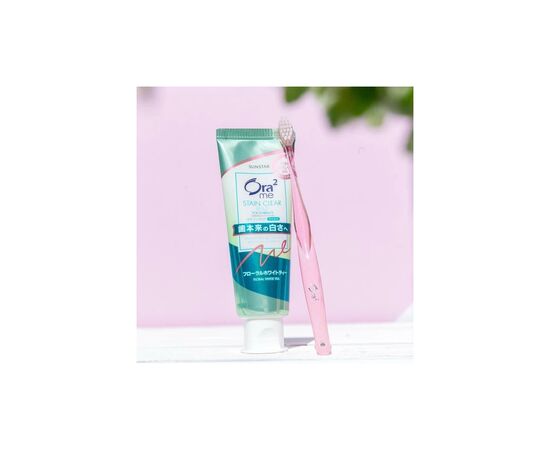 Зубна паста Sunstar Ora2 Me Floral White Tea Для відбілювання зубів і видалення нальоту Чай з жасмином 125 г (4901616011021), зображення 2