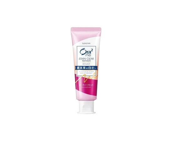 Зубная паста Sunstar Ora2 ME Stain Clear Paste Peach Leaf Mint Персик и мята 130 г (4901616011014)