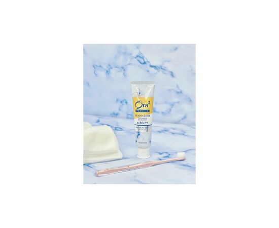Зубная паста Sunstar Ora2 Stain Clear Premium Paste Toothpaste 100 г (4901616013131), изображение 2