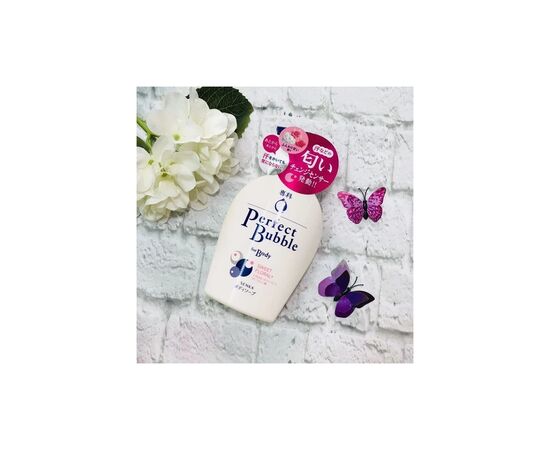 Гель для душу Senka Finetoday Perfect Bubble for Body Sweet Floral 500 мл (4901872443758), зображення 4
