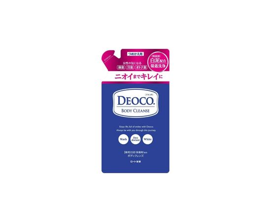 Гель для душа Rohto Deoco Medicinal Body Cleanse Refill Против возрастного запаха 250 мл (4987241157686)