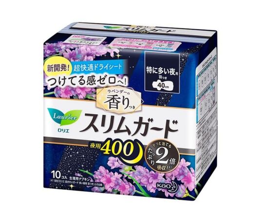 Гигиенические прокладки Kao Laurier Special Extra Heavy Night Use Slim 10 шт (4901301393395)