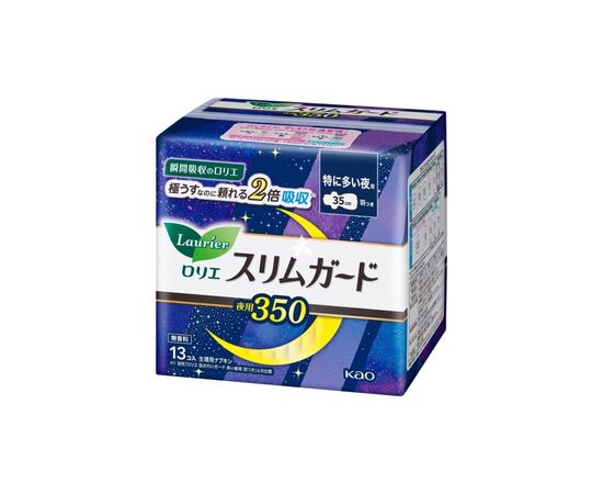 Гігієнічні прокладки Kao Laurier Special Extra Heavy Night Use Slim 13 шт (4901301264992)