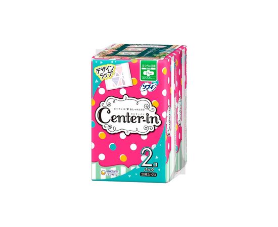 Гигиенические прокладки Unicharm Center-In Soft and Fluffy Day Use 40 шт (4903111367979)