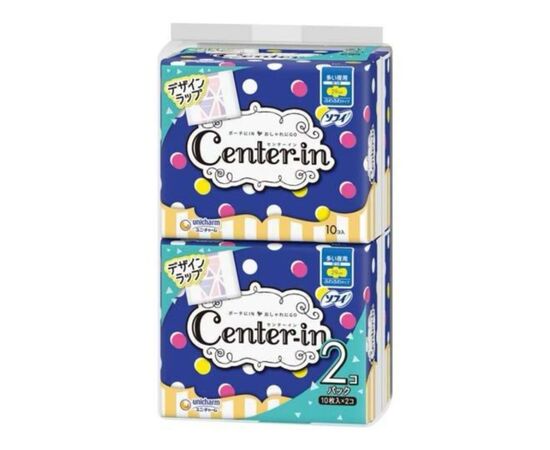 Гігієнічні прокладки Unicharm Center-In Soft and Fluffy Night Use 20 шт (4903111368150)