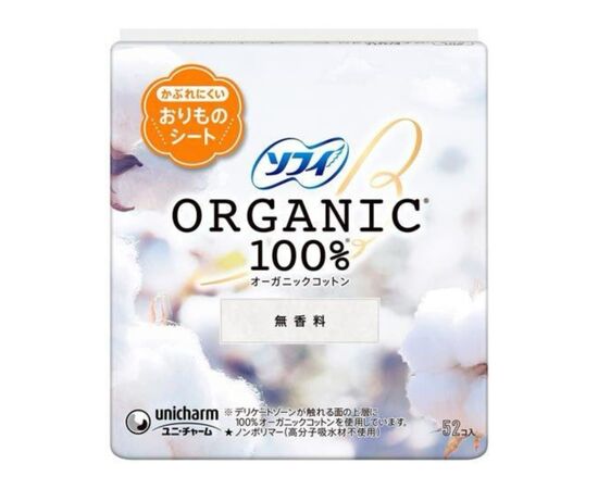 Ежедневные прокладки Unicharm Sofy Organic Cotton Органические 52 шт (4903111306152)