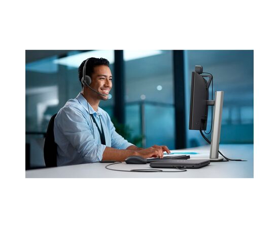 Навушники Dell Wired Headset WH125 Black (520-BBLV), зображення 7