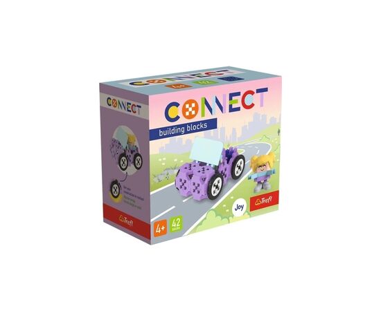Конструктор Trefl Connect Машина 42 детали (5900511620436)