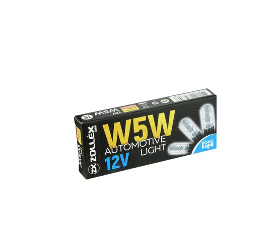 Автолампа Zollex W5W 12V, зображення 3
