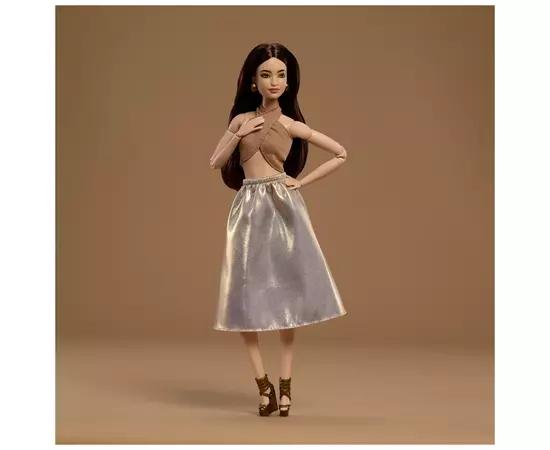 Кукла Barbie Signature Basics 6 Брюнетка (JJX25), изображение 6