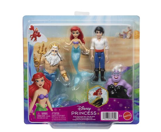 Кукла Disney Princess набор мини-кукол Ариэль и друзья (JHG84), изображение 10