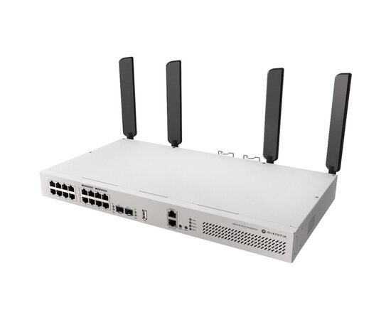 Коммутатор сетевой Mikrotik CRS418-8P-8G-2S+5axQ2axQ-RM