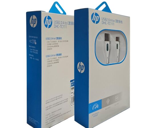 Дата кабель USB 2.0 AM to USB-C 2.0m 3A HP (HP_DHC-TC111-2M), изображение 4