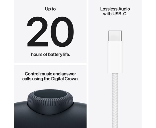Наушники Apple AirPods Max 2 Midnight (MHWK4ZE/A), изображение 7