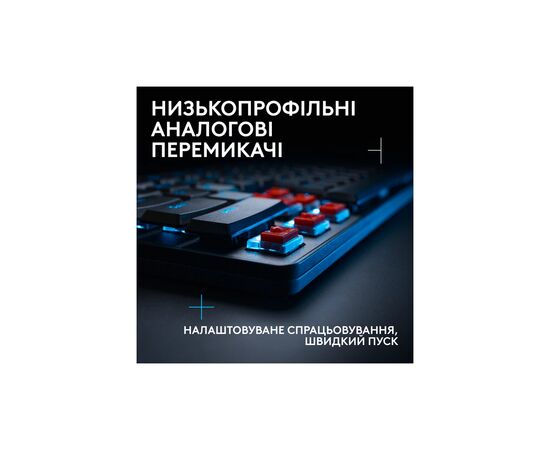 Клавиатура Logitech G515 Rapid TKL Wired USB UA Black (920-013861), изображение 2
