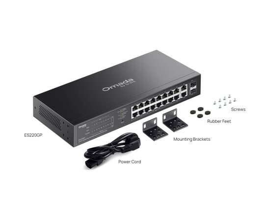 Коммутатор сетевой TP-Link ES220GP, изображение 6