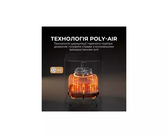 Мультипіч MOVA AeroChef FD10s Pro Black (VFF12A-BL-S), зображення 4